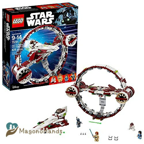 LEGO Star Wars Jedi Starfighter with Hyperdrive 75191 Building Kit (825 Piece)A Multi