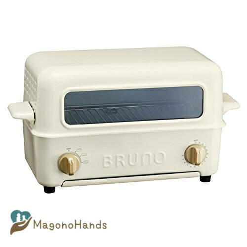 ブルーノ 食器 BRUNO ブルーノ トースター グリル 2枚焼き 魚焼き ホワイト 白 white BOE033-WH