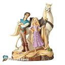 Enesco Disney Traditions by Jim Shore Tangled Carved by Heart Live Your Dream Figurine 21.5 Inches Multicolor