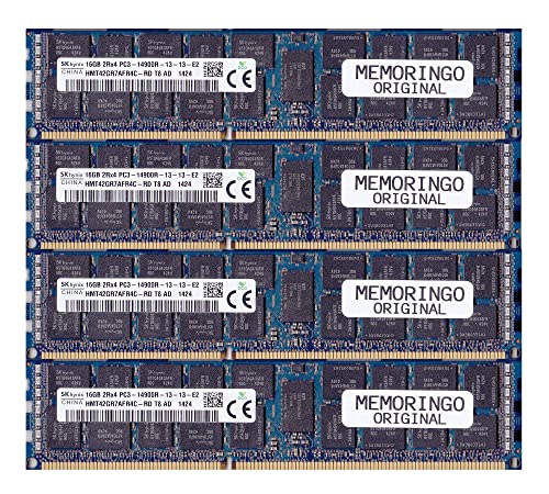MacProp 64GB(16GB~4g) DDR3 PC3-14900R 1866MHz 240pin RDIMM SIWii
