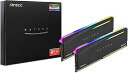 Antec Katana RGB メモリ 16GB (2x8GB) DDR4 3600 (PC4-28800) C16 デスクトップ