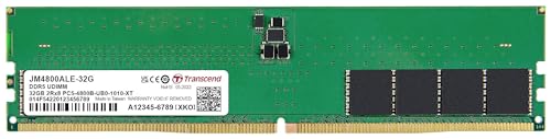 gZh eXNgbvPCp PC5-38400(DDR5 4800) 32GB 1.1V 288pin U-DIMM 2Rx8 (2Gx8)x16 CL40 ۏ JM4800ALE-32G
