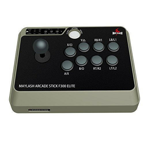 Mayflash アーケードスティック F300 Elite PS4/PS3/NEOGEO mini/XBOX ONE/XBOX 360/PC/Android/Switch対応 [日本正規品]