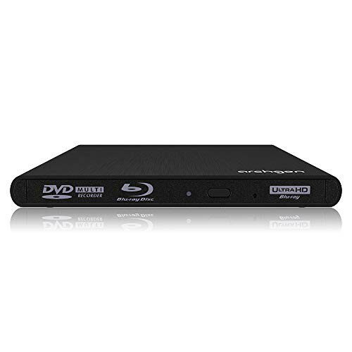 Archgon USB 3.1OtCD/DVD/Blu-ray/UHDhCuUltra HD 4K RecUHD BD ĐΉ u[C hCu A~➑ |[^u یP[XtWindows/Mac Ή USB