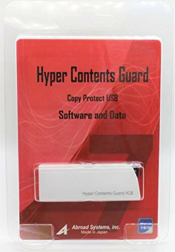 Hyper Contents Guard 4GB nCp[RecK[h Ver7 / ݉\ȃRs[K[h@\tUSB / 񏤍ނ̔̔pUSB (HC7-4GB)