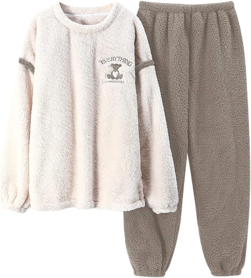 レディースルームウェアもこもこあったかパジャマ丸洗い女性用ギフトふわふわな肌触り防寒保温秋冬軽量..