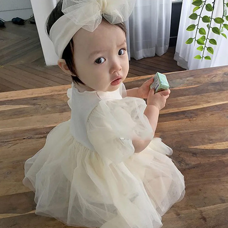 キッズ ベビードレス フォーマル 送料無料 ロンパース 半袖 女の子 新生児 子供 ベビー服 ベビー 誕生日 セレモニードレス セレモニードレス お宮参り 入園式 90 チュール 結婚式 赤ちゃん ワンピース 入園式 夏 チュール 66 73 80 ベビー 3