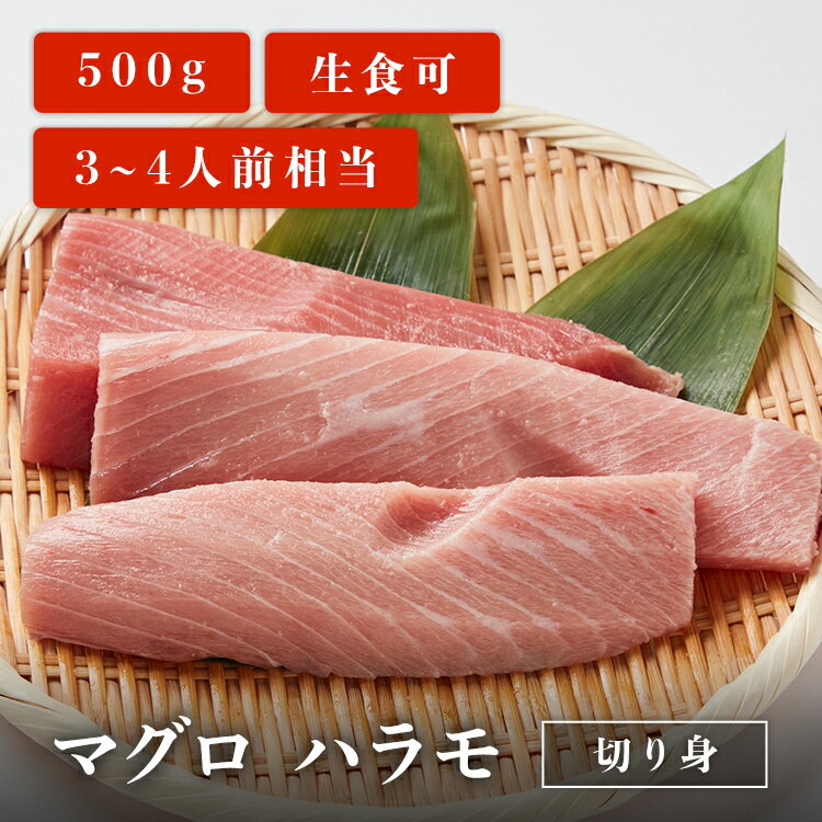 マグロ ハラモ切り身 500g 希少部位 3