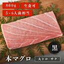 本マグロ 大トロ サク 黒 800g 5~6人前相当 マグロ 刺身 用 お取り寄せ 冷凍鮪 本鮪