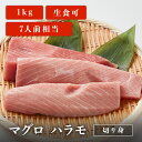 マグロ ハラモ切り身 1kg 希少部位 7人前相当 マグロ 刺身 用 業務用 お取り寄せ 冷凍鮪