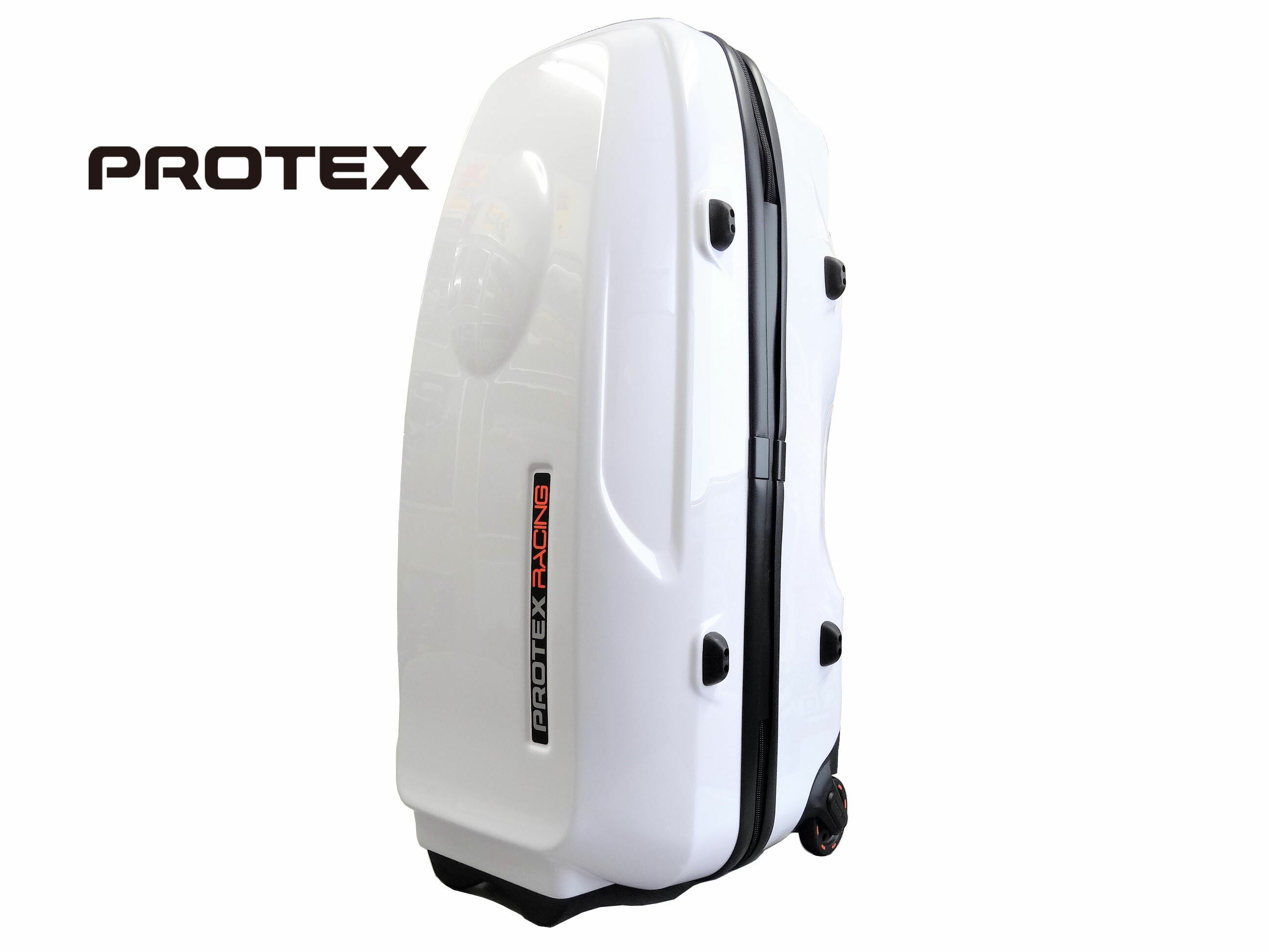 PROTEX プロテックス　RACING R-1 For MOTOR SPORTS エアホワイト 66L + バッグベルト4個付