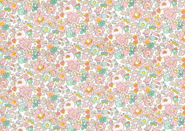 LIBERTYリバティプリント・国産タナローン生地(エターナル)<Betsy>(ベッツィー)3332019XE