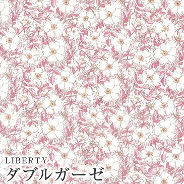 【1mカットクロス】LIBERTYリバティプリント・国産リバティダブルガーゼ(二重ガーゼ)＜May Morris＞(メイモリス)1229214-P19BG