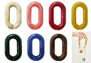 LINK LINK(マーブル) つなげるだけでカンタンにチェーンができるクラフトパーツ 5個入 バッグのショルダーやアクセサリーに LGLK-2