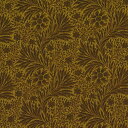 【エントリーでP19倍】moda fabrics(モダ・ファブリックス)William Morris ウィリアムモリス シーチング生地<MARIGOLD>(マリーゴールド)BROWNブラウン 8111-39(3)