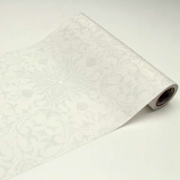 樂天商城 - マスキングテープ（230mm×5m） mt CASA FLEECE ウィリアム・モリス William Morris(Pure Net Ceiling Embroidery Paper White)【MTCAF2326】カモ井加工紙 マステ