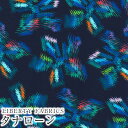 【エントリーでP10倍】LIBERTY FABRICS リバティプリント イタリア製タナローン生地<Techno Beat>(テクノ・ビート)【ネイビー地】《2025SS RETOLD 150TH ANNIVERSARY COLLECTION》3635149-25AU(3)