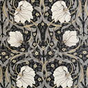 moda fabrics(モダ・ファブリックス)William Morris ウィリアムモリス シーチング生地<Pimpernel>(ピンパネル)EBONY エボニー 8381-15
