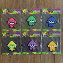 スプラトゥーン シール・アイロン接着両用ワッペン 任天堂SWITCHキャラクター イカ