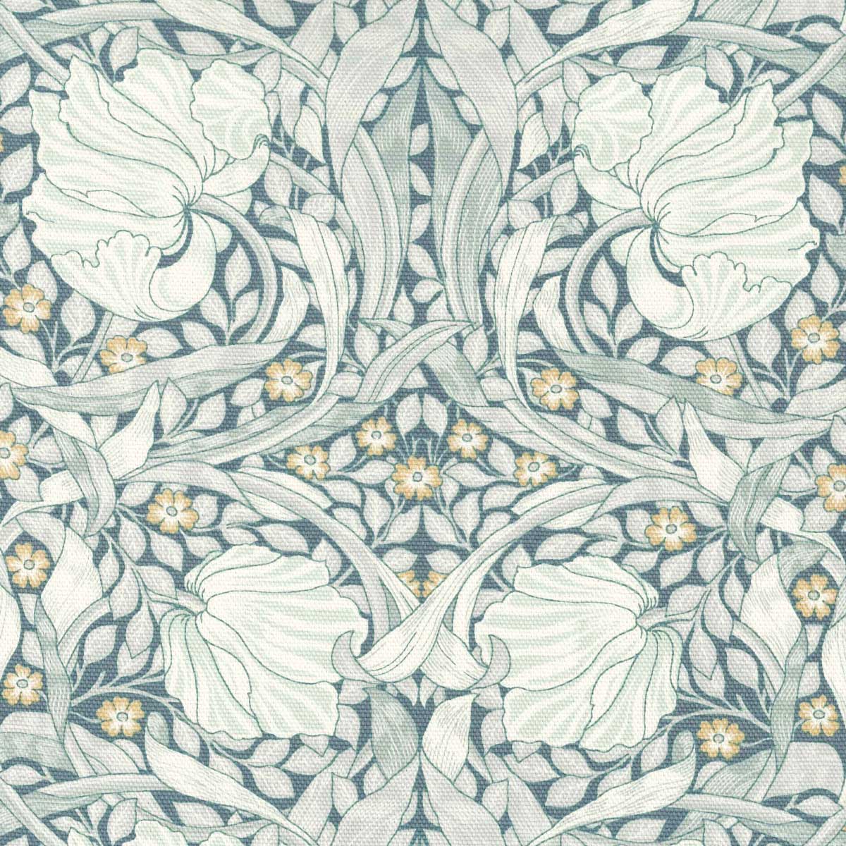 ※ボタンのサイズは11.5mmです。◇ブランド名◇V&A William Morris ウィリアムモリス ヴィクトリア・アンド・アルバート博物館(V&A)が所蔵する、ウィリアムモリスの美しい壁紙やテキスタイルのデザインからインスピレーションを得たファブリックコレクションです。 ヴィクトリア・アンド・アルバート博物館(V&A)とは、ヴィクトリア女王がロンドンに設立した、アート、デザイン、パフォーマンスにおける世界有数の博物館で、5000年にわたる人類の創造性と多様性において比類なきコレクションを所有しています。1852年に、芸術作品を全ての人に提供し、英国のデザイナーや製造者にインスピレーションを与えることを目的に設立されました。現在では創造的な産業を支援し、次世代にインスピレーションを与え、全ての人の想像力をかきたてることを目的としています。 ヴィクトリア・アンド・アルバート博物館(V&A)は、19世紀で最も名高いデザイナーで芸術家、作家かつ社会活動家であったウィリアムモリス(1834-96)を含む多大なアーツ・アンド・クラフツの図案を収蔵しています。モリスはV&Aと親密な関係にあり、美術審査員として所蔵品の拡充に貢献するとともに、1865年にはグリーン・ダイニング・ルームの装飾を手掛けました。 ◇素材名◇綿オックス(厚手) 中厚でしっかりしていながらも、家庭用ミシンで縫える、平織りのオックス生地です。表面に糸のデコボコ感が少し感じられる織り方は、厚みとともにやわらかさが出ます。バッグ、ポーチ、エプロンなどの小物作りに最適。裏地や接着芯をつけなくてもしっかりした作品が作れて便利です。耐久性にも優れているので、お子様のレッスンバッグ、シューズバッグなど入園入学グッズの表地にもよく使われます。 ◇柄名◇＜Pimpernel＞(ピンパネル) 1876年制作。この複雑に入り組んだデザインはチューリップの花の間から覗く小さい花の名前、ピンパーネルから付けられています。ウィリム・モリスが木版の壁紙用にデザインし、自身の別宅ケルムスコット・マナーのダイニング・ルームに使用しました。 こちらの商品、発送まで1〜3営業日(土日祝日は除きます)いただいております。 また、当サイトに掲載している商品は、複数店舗で同時に販売しているため、ご注文いただきました後に、品切れのご連絡をさせていただく場合もございますので、予めご了承くださいませ。 染色ロット、ディスプレイ等視聴環境により、実際のカラーと異なる場合がございますので、予めご了承くださいませ。 ※柄の特性上、柄の歪みが避けられない商品のため、柄の歪みを理由とする返品はお受けできませんので、予めご了承の上、ご注文お願い致します。 ※素材の特性上、ネップや織りキズ等が発生する場合もございますので、予めご了承下さい。 サイズ：約116cm巾 素材：綿100％(オックス地) MADE IN JAPAN 日本製 ※商用利用及び製品化販売可能です。 ネコポスは2mまで対応可能です。