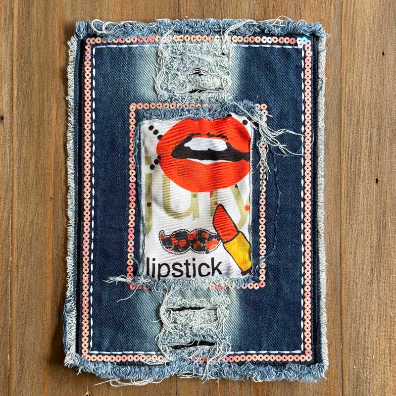 楽天市場】つなぎ デニム（ワッペン・アップリケ｜裁縫材料）：手芸