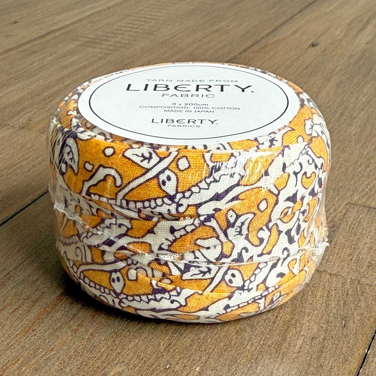 乐天商城 - Yarn made from Liberty Fabric ＜Lagos Laurel＞(ラゴス・ローレル) リバティファブリックヤーン リバティプリント Yarn-3632173AK
