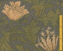 moda fabrics(モダ・ファブリックス)William Morris ウィリアムモリス シーチング生地＜Anemone＞(アネモネ)＜ARONA BLUE(アロナブルー)＞8217-18