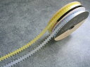 【花材】木馬リボン MOKUBAピコットサテンリボン6mm幅×10M 1巻