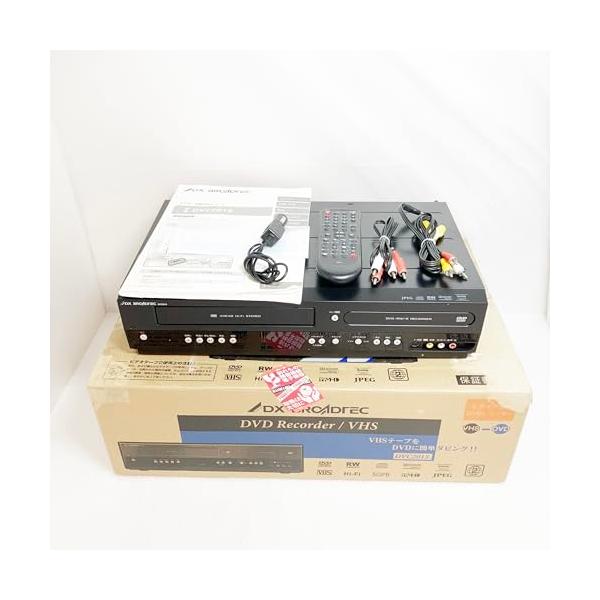【中古】DXアンテナ ビデオ一体型DVDレコーダー VHSビデオをダビングできるDVDレコーダー DVC2015