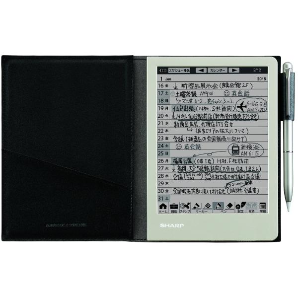 WG-S30-B : シャープ(SHARP)◎1枚目の商品画像はサンプル画像です。実際に届く商品と異なります。◎当社運営の複数のショッピングサイトでも同時掲載されております為、ご注文の段階でタイミングによっては在庫がない場合もございます。 【動作確認済】◆本体・外箱・説明書・USBケーブル・タッチペンの出品です。◆本体には目立った傷もなく綺麗な状態です。各種支払い対応◆万一商品に不具合がある場合は商品到着後30日以内は返品・返金が可能です。 ペンとマーカーは共に5段階の太さ、3段階の濃淡を選択でき、作成する文章や図をより豊かに表現 すべてのノートを合わせて最大3,000ページ、最大100冊のノートが作成できるから、プライベートからビジネスまでこれ1つでカバー 用途に合わせて使い分けられる9種類のノートフォーム内蔵 電源オンですぐ起動。手のひらが画面に触れても反応しにくい。しかも書いた内容は自動保存だから、紙のノートのような感覚でスラスラと書ける。 使用時間:約30日(ノートの記入40分、ノートの表示80分で1日2時間使用の場合) ※沖縄・離島へのお届けの場合、別途送料が発生する可能性がございますので、事前にご連絡ください。