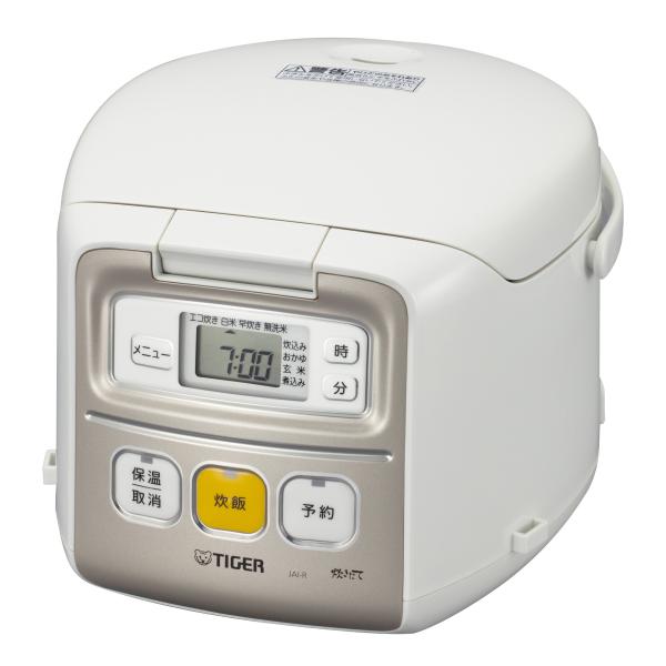 【中古】 タイガー 小容量マイコン炊飯器 3合 ホワイト JAI-R550-W