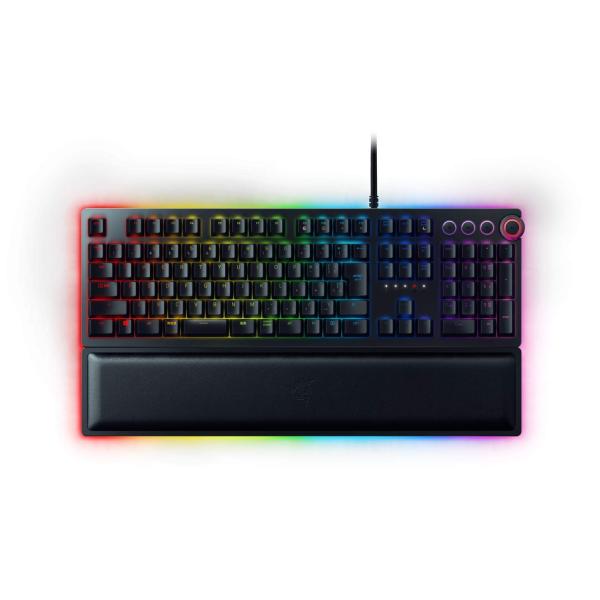 【中古】Razer Huntsman Elite JP - Linear Optical Switch ゲーミングキーボード 日本語JP配列 超高速1.0mm