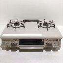 【中古】Rinnai リンナイ RT64JHS-L ガスコンロ RT64JHS-L 都市ガス用 2口コンロ 2017年