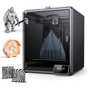 Creality K1 Max 3Dプリンター 600mm/sの印刷速度 スマートAI機能 300 * 300 * 300大きなビルドボリューム デュアルハンズ...