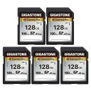 Gigastone SDカード 128GB 5枚セット メモリーカード...(2)