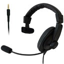 SOUNDWARRIOR 密閉型 軽量 片耳 オーバーヘッド ヘッドセット 交換用アクセサリー付 日本製 SW-TR1