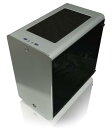 RAIJINTEK 両サイドに3ミリ厚の強化ガラスを装備したアルミニウム製ATXマザー対応ミドルタワーケース 0R200054 (THETIS SILVER WINDOW)