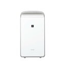 シャープ 衣類乾燥 除湿機 CV-RH140-W ハイブリッド方式 14L/日 年中速乾タイプ プラズマクラスター25000 部屋干し 消臭 広角ワイドルーバー