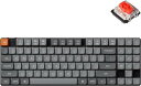 国内正規品Keychron K13 Max QMK/VIA対応薄型ワイヤレス・カスタムメカニカルキーボード、2.4GH/Bluetooth/有線対応、80%ナンバーパッド付、USレイアウト、White LEDライト、ロープロファイルGateronメカニカルスイッチ、Mac Windows Linux対応 (ロープロファイルGateronメカ