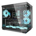 PCCOOLER CPS C3T500 ARGB タワー ATXケース...(2)