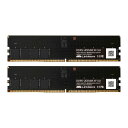 LinkMore DDR5 16GBx2枚組 (32GB) 4800Mhz PC5-38400 デスクトップPC用メモリ (CL40/1.1V/288ピン)
