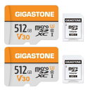 Gigastone マイクロsdカード 512GB 2個セット, 10...(2)