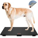 大型犬用・動物用体重計80x50cm、滑り止めパッド付き、最大重量10...(3)