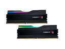 G.Skill DDR5メモリ DDR5-6000 32GBKit(16GB×2枚組)国内正規品 OVERCLOCK WORKS購入特典ステッカー付き Trident Z5 RGB F5-6000J2836G16GX2-TZ5RK