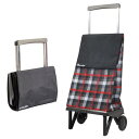ロルサー(Rolser) 折りたたみショッピングカート PLEGAMATIC(プレガマティック) 40L スコティッシュ レッド | 買い物カート ワンタッチで折りたたみ コンパクト 静音 軽い 段差もなめらか 大容量 スペイン製 RS-101PL