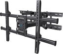 PERLESMITH テレビ壁掛け金具 32~75インチ対応 フルモーション式 耐荷重60kg tv壁掛け金具 かべかけ金具 テレビアーム ウォールマウント 前後&左右上下多角度調節 VESA600x400mm