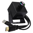 ELP HDMI 60fps USB カメラ 4K 高速 USB3.0 カメラ 礼拝会議モニター用 タイプ C HDMI 同時出力 PC カメラ コンピューター用 120 度歪みなしレンズ 2 倍デジタルズーム ウェブカメラ