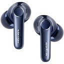 VGP 2025 金賞EarFun Air Pro 4 ワイヤレスイヤホン Bluetooth 5.4/50dBアダプティブ式 ハイブリッドANC/最先端チップ「QCC3091」aptX Losslessに対応/ハイレゾ LDAC対応/Snapdragon Sound? に対応/Auracast?に対応/52時間連続再生6マイクAI 通話/PSE認証済み 装着検出機能 (