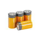 ベーシック 単1形 日常用アルカリ乾電池 1.5ボルト 5年間の保存可能期間 4個セット