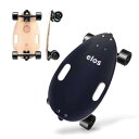 Elos(イロス) Skateboard Complete Lightweight 18インチ クルーザー/スケボー初心者に 大人/若者/子供用 誕生日/ギフト/プレゼントに最適 全米大ヒット ミニ ロングボード スケートボード 軽量 コンパクト (チャコールブラック)